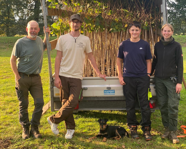 Das Team von Haselnussbäume Schulze Welberg
